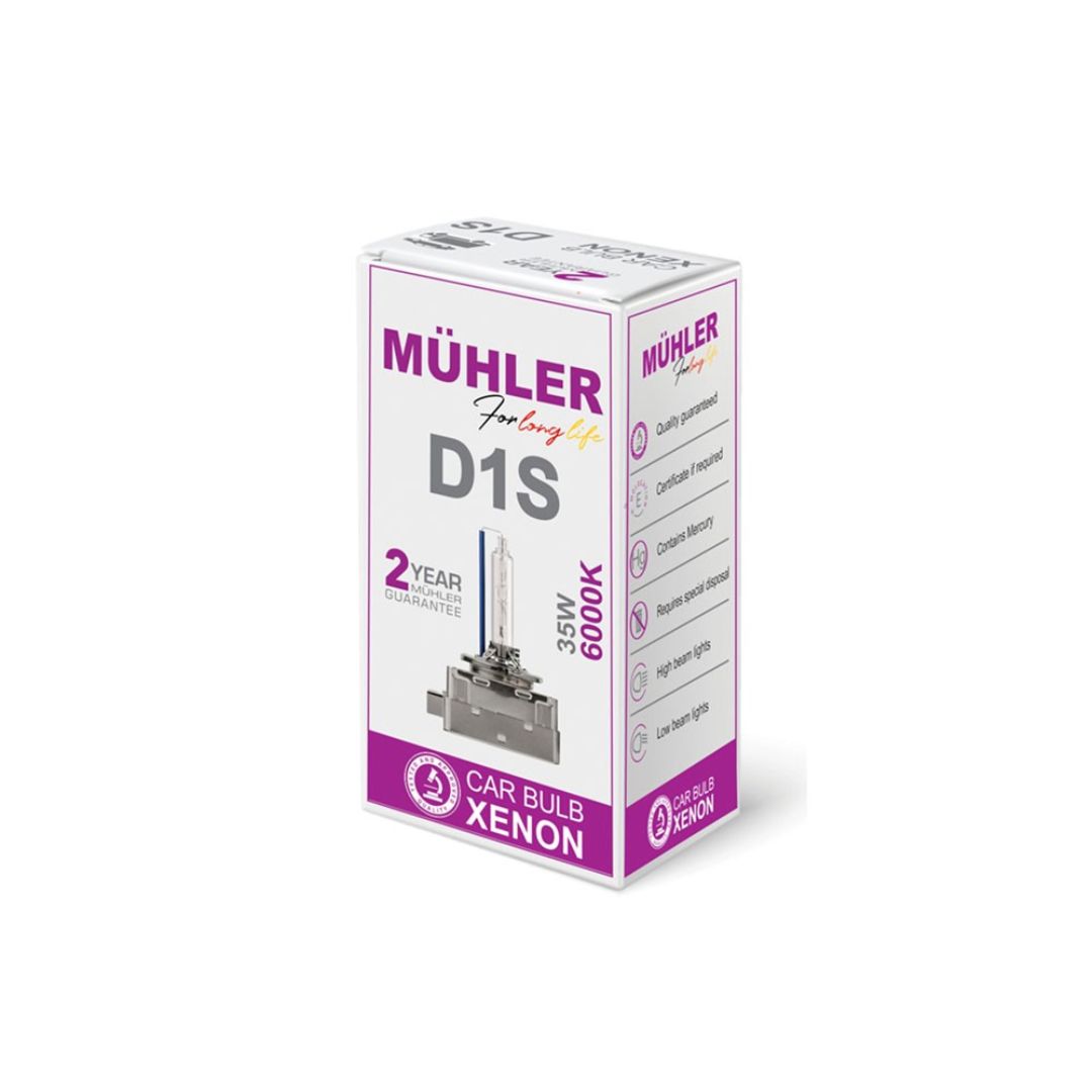 LAMPA D1S 6000K KUTI  MUHLER