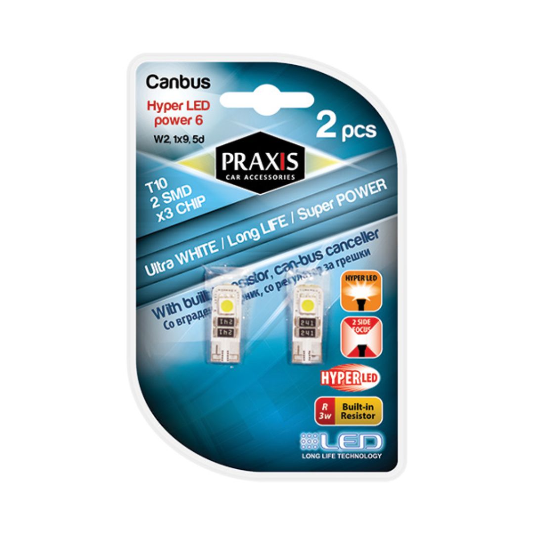 LAMPA LED Canbus Wx2.19.5D W5W 54019