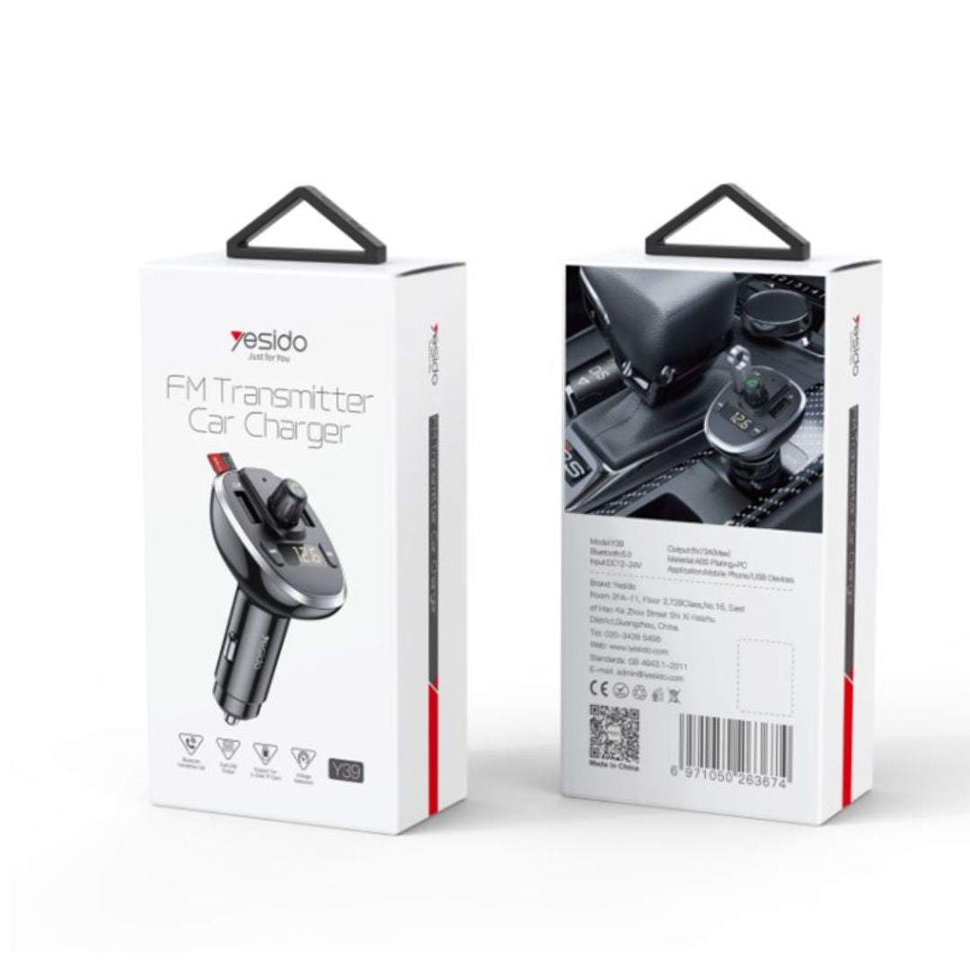 MBUSHES USB TRANSMETUES FM BT 5V-3A