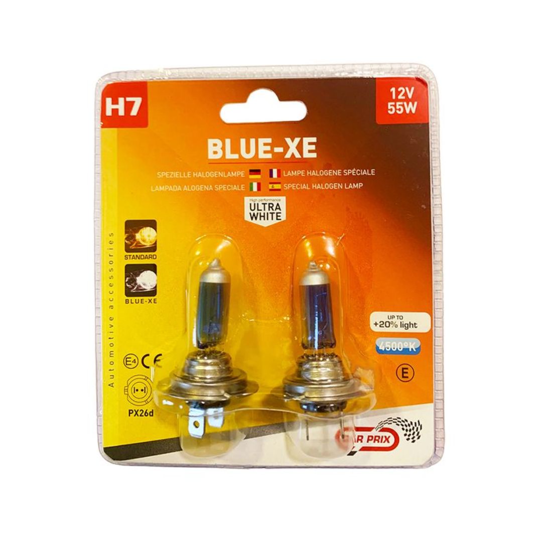 LAMPA  H7 BLUE-XE 12V 55W 4500K ULTRA WHITE